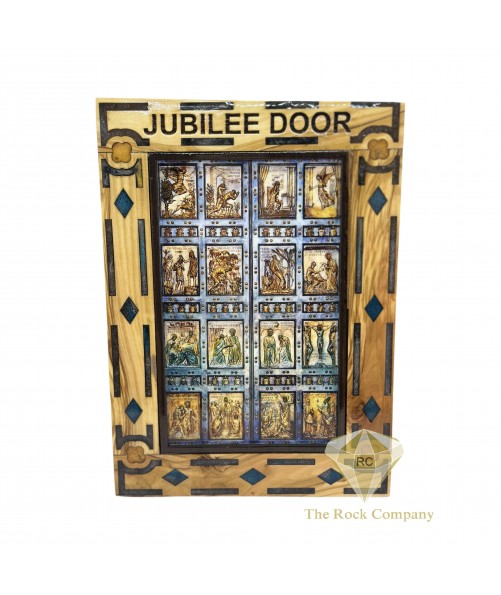 Jubilee Door 2025 Olive Wood Carving from Bethlehem