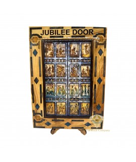 Jubilee Door 2025 Olive Wood Carving from Bethlehem