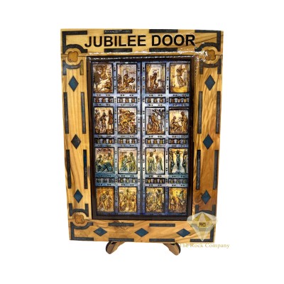 Jubilee Door 2025 Olive Wood Carving from Bethlehem